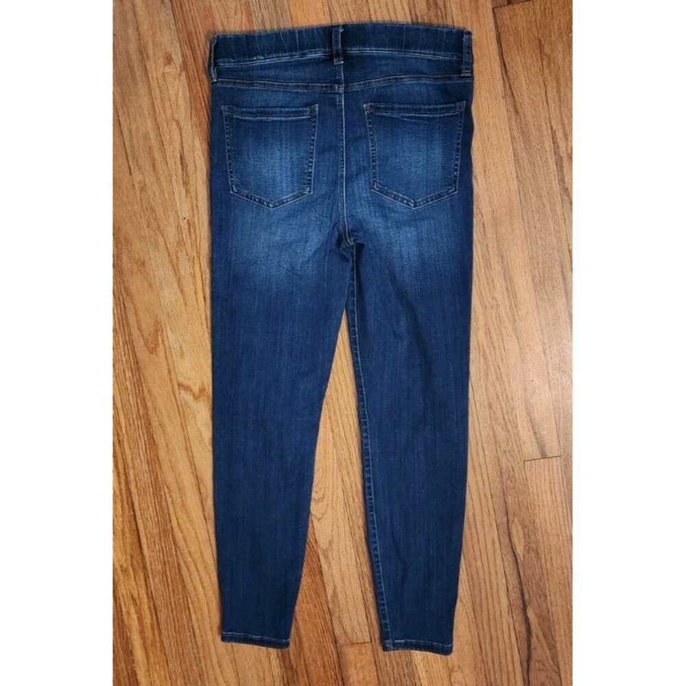 Liverpool Los Angeles Jeans 8 /29 Blue The Ankle Skinny Medium Wash Flex Stretch - Picture 8 of 8